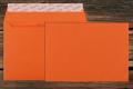 [18832.82] Briefhüllen C6 114x162 mm Haftklebend Orange 100 g/qm